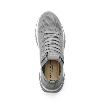 Android Homme Leo Carrillo Trainer in Grey Knit Birdseye