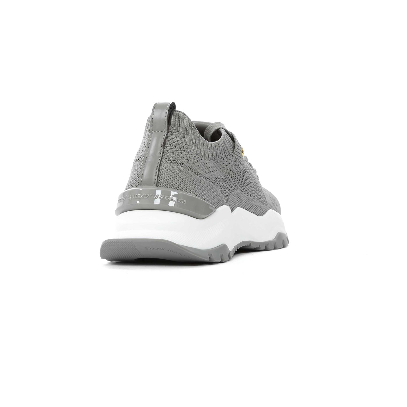 Android Homme Leo Carrillo Trainer in Grey Knit Heel