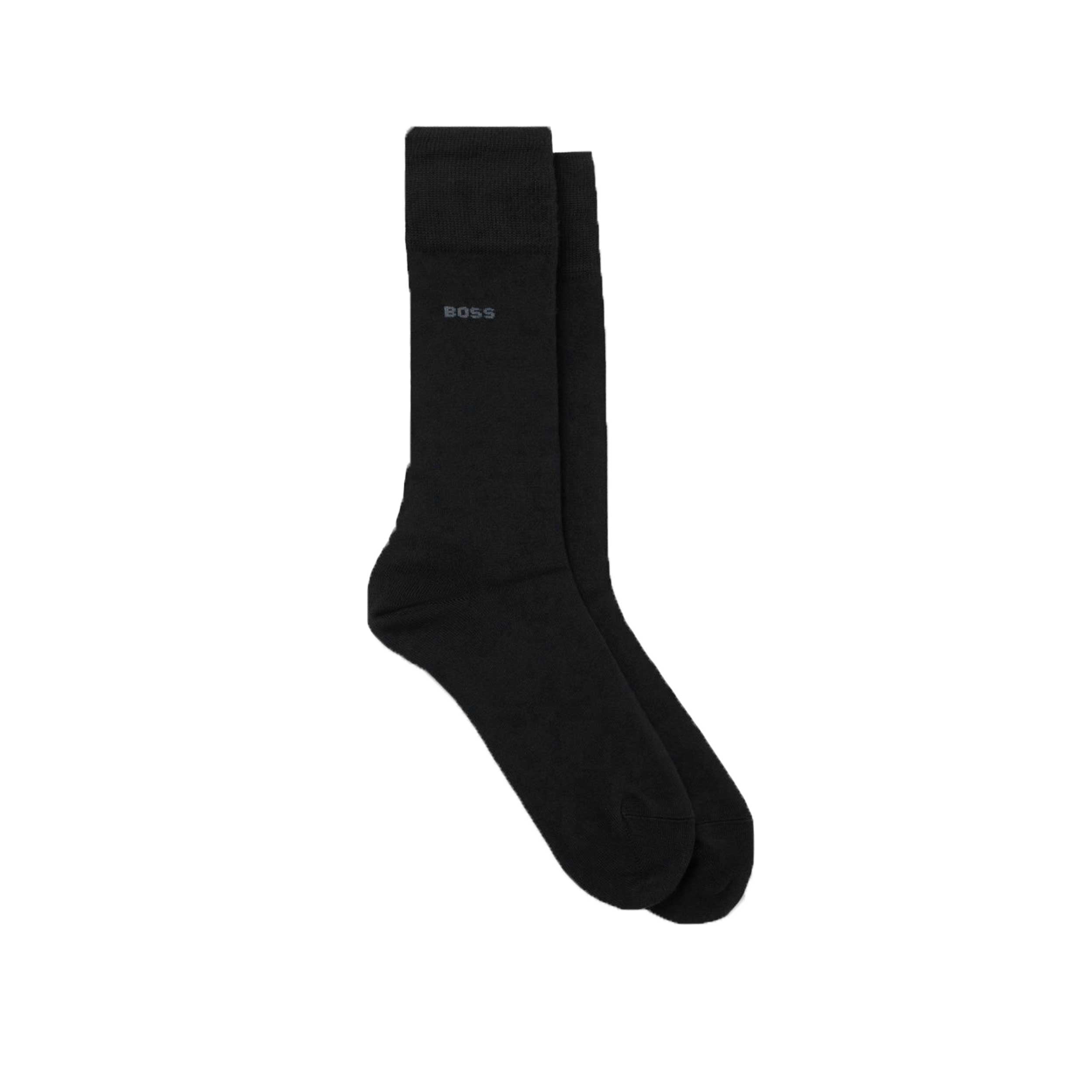 BOSS 2P RS VI Bamboo Sock in Black - Norton Barrie BOSS 2P RS VI Bamboo Sock in Black - Norton Barrie