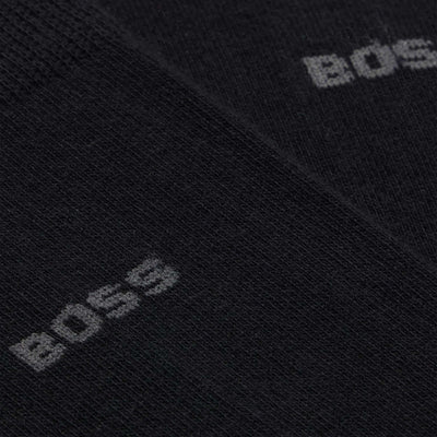 BOSS 5P RS Uni Colour CC Sock in Black Logo
