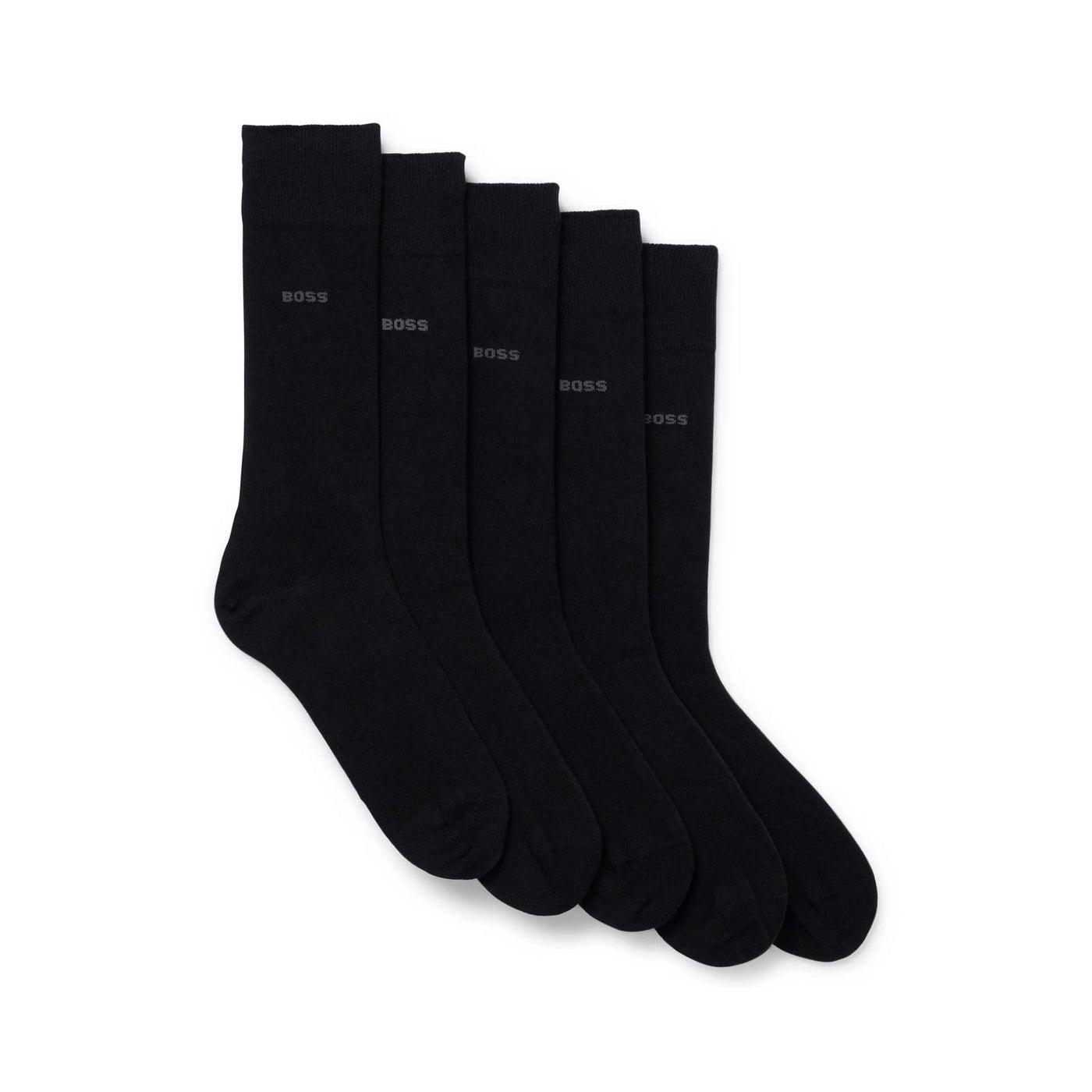BOSS 5P RS Uni Colour CC Sock in Black