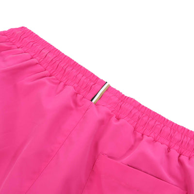 BOSS Ace Swim Short in Pink Waist Logo
