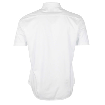 BOSS Biadia R Short Sleeve Shirt in White Back