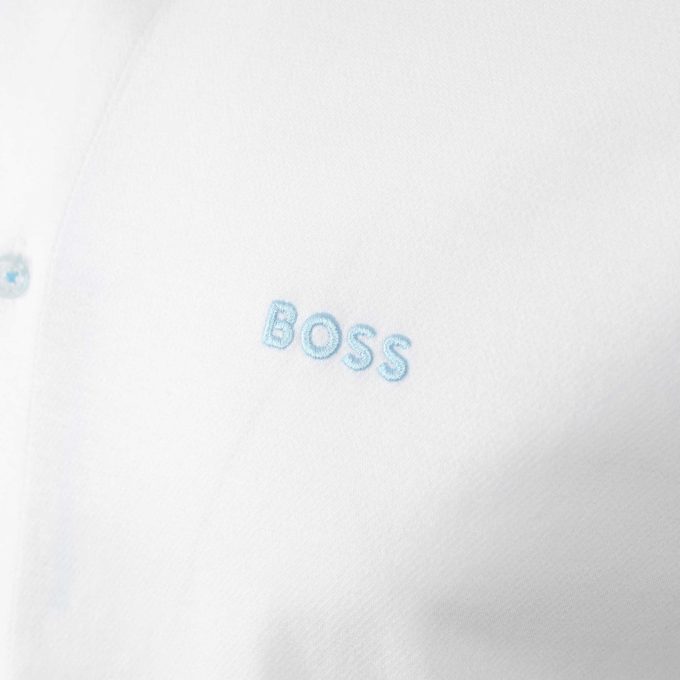 BOSS Biadia R Short Sleeve Shirt in White Logo