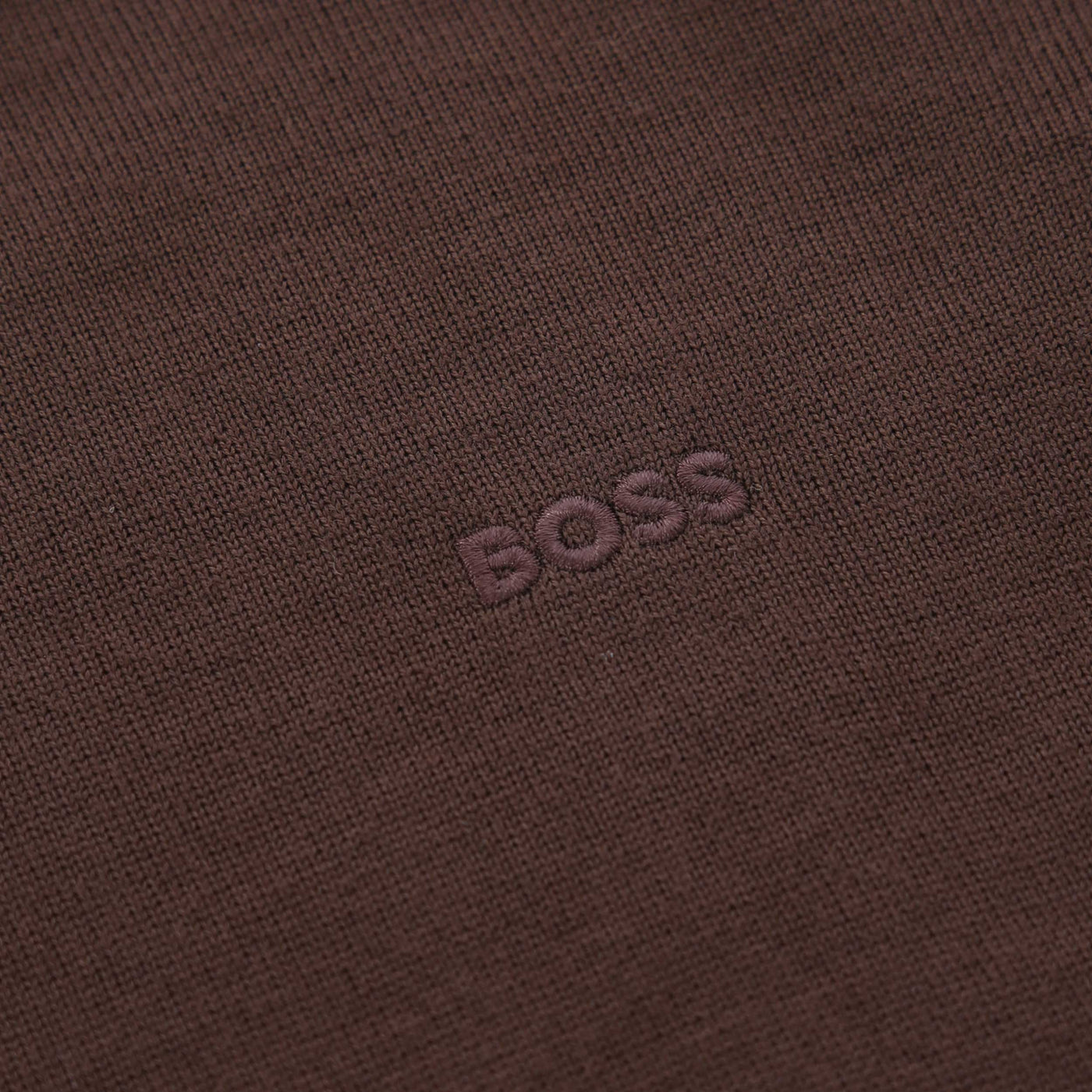 BOSS Botto L Knitwear in Dark Brown Logo