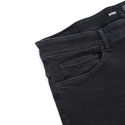 BOSS Delano Jean in Black Wash Pocket
