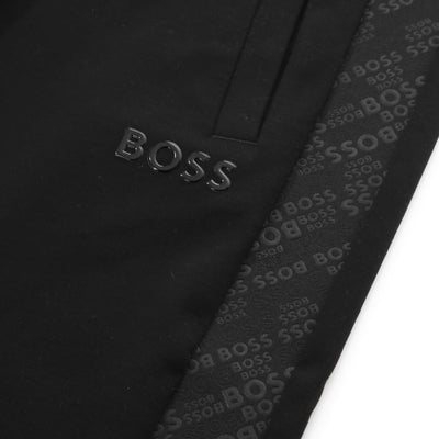BOSS Hadiko Mirror Sweat Pant in Black Logo