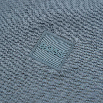 BOSS Kanobix Knitwear in Open Green logo
