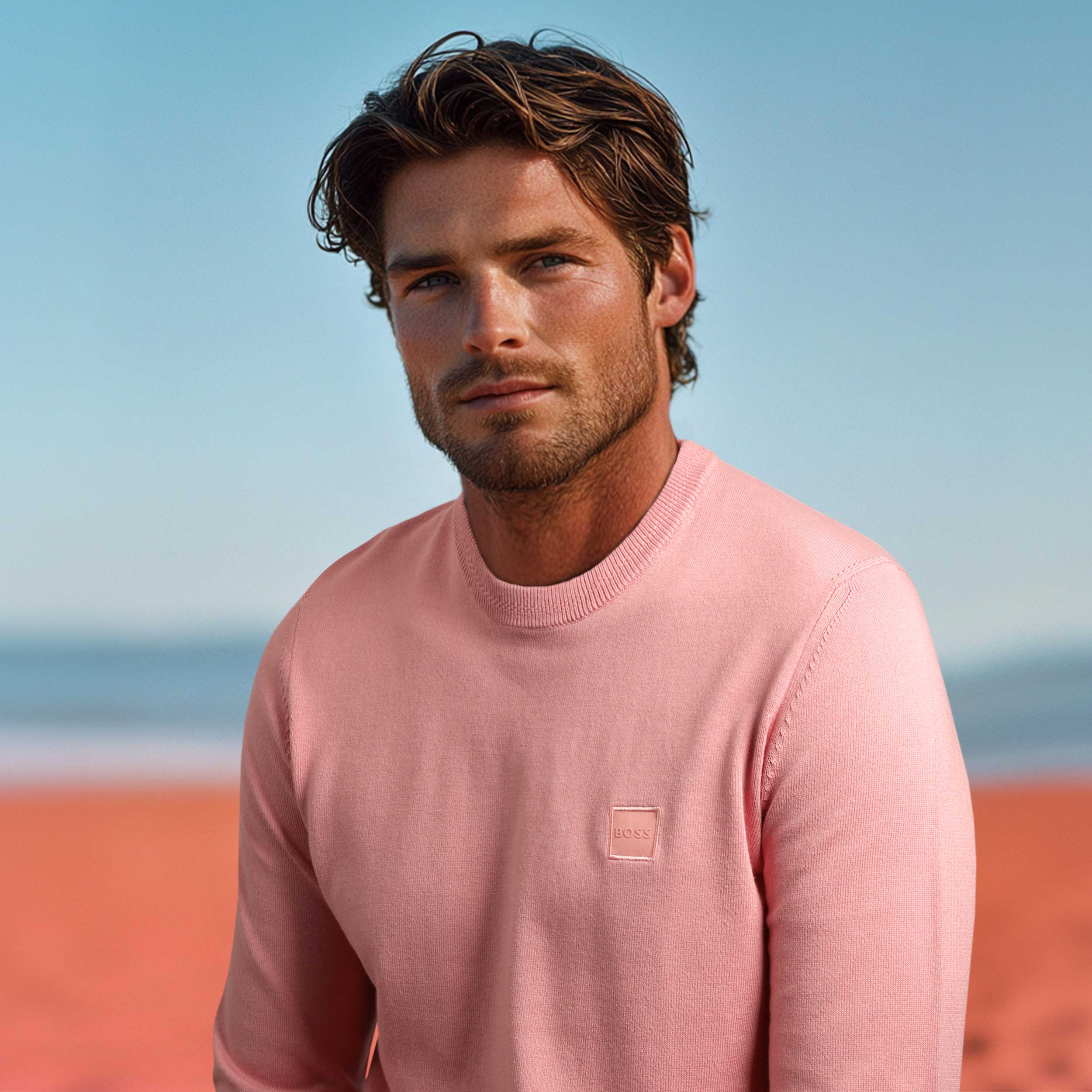 BOSS Kanovano S Knitwear In Pink BOSS Norton Barrie boss-kanovano-s-knitwear-in-pink-boss-norton-barrie