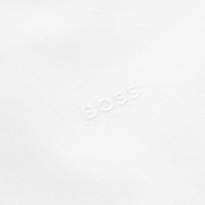 BOSS Rash 2 Short Sleeve Shirt in White Logo