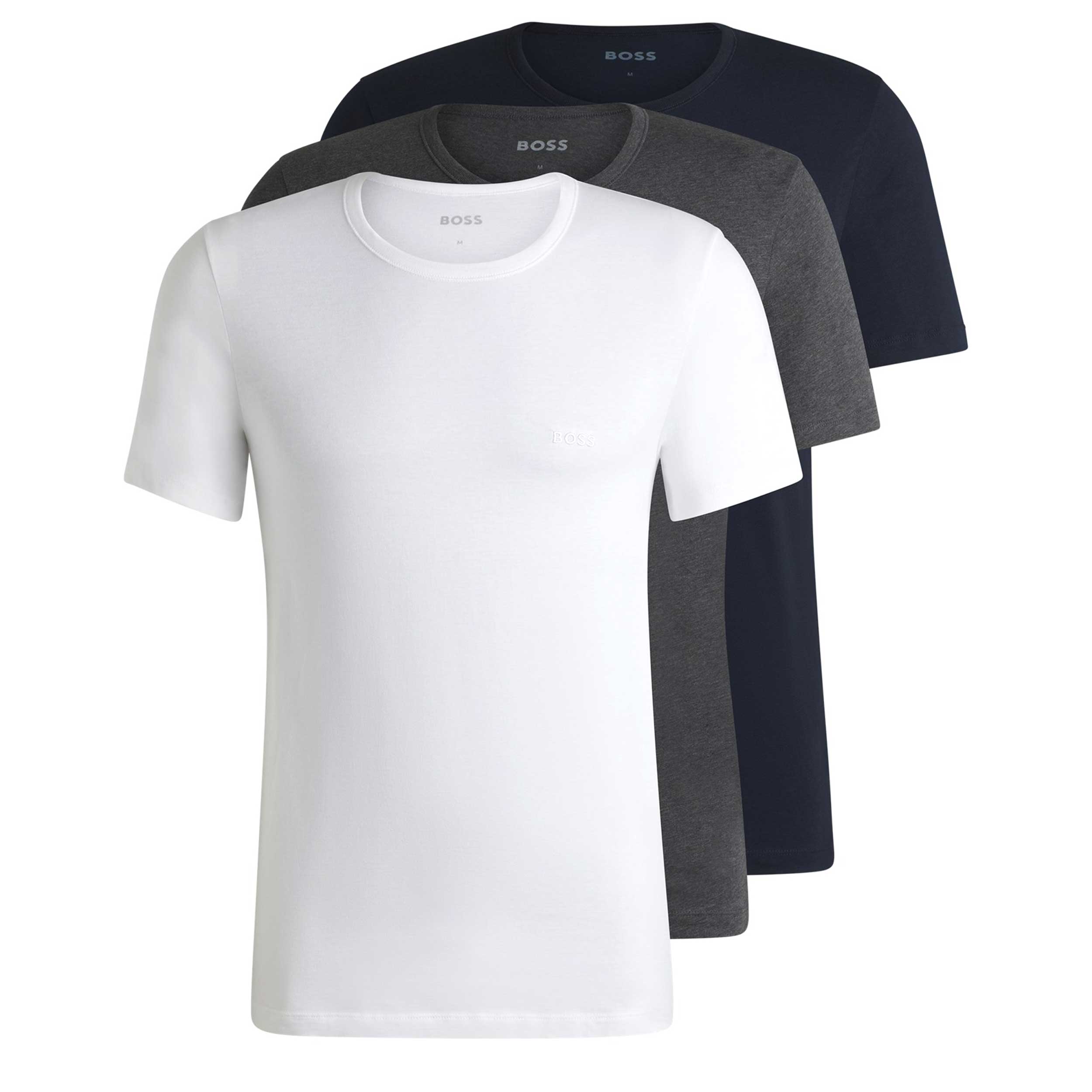BOSS Men TShirt RN 3P Classic 10243514 01 497 XXL BOSS Men TShirt RN 3P Classic 10243514 01 497 XXL