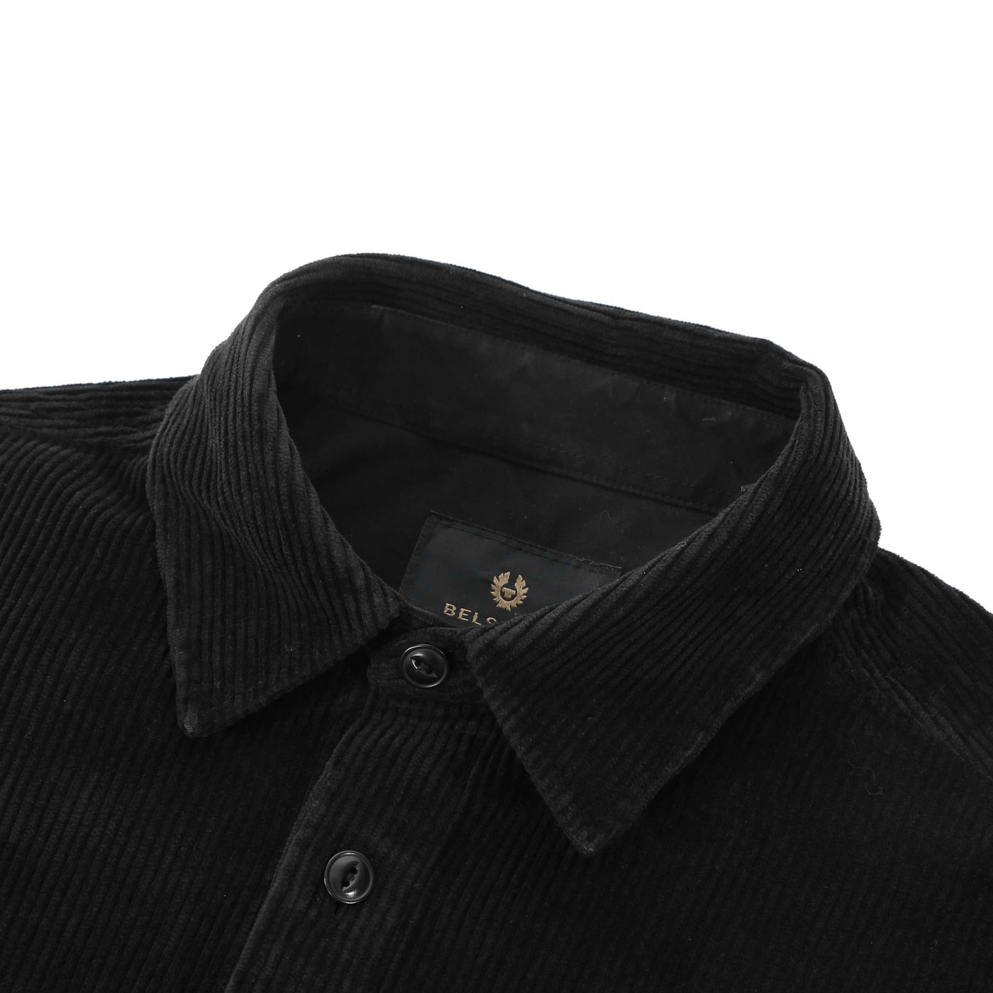 Belstaff Fallgate Shirt in Black Collar