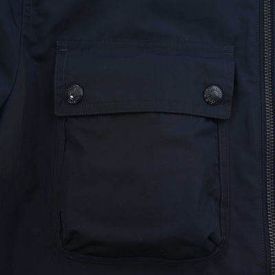 Belstaff Outline Overshirt in Dark Ink Pocket