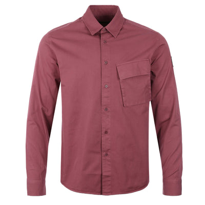 Belstaff Scale Shirt in Mulberry