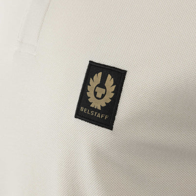 Belstaff Short Sleeve Polo Moonbeam Logo
