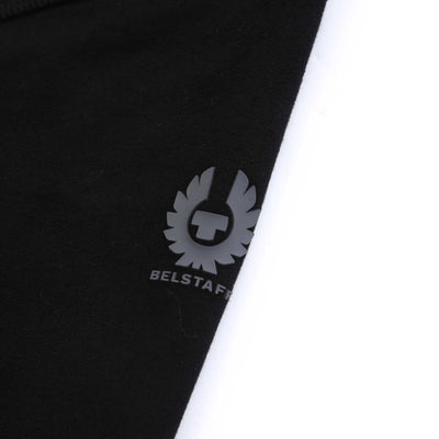 Belstaff Signature Quarter Zip Ladies Sweatshirt in Black Logo