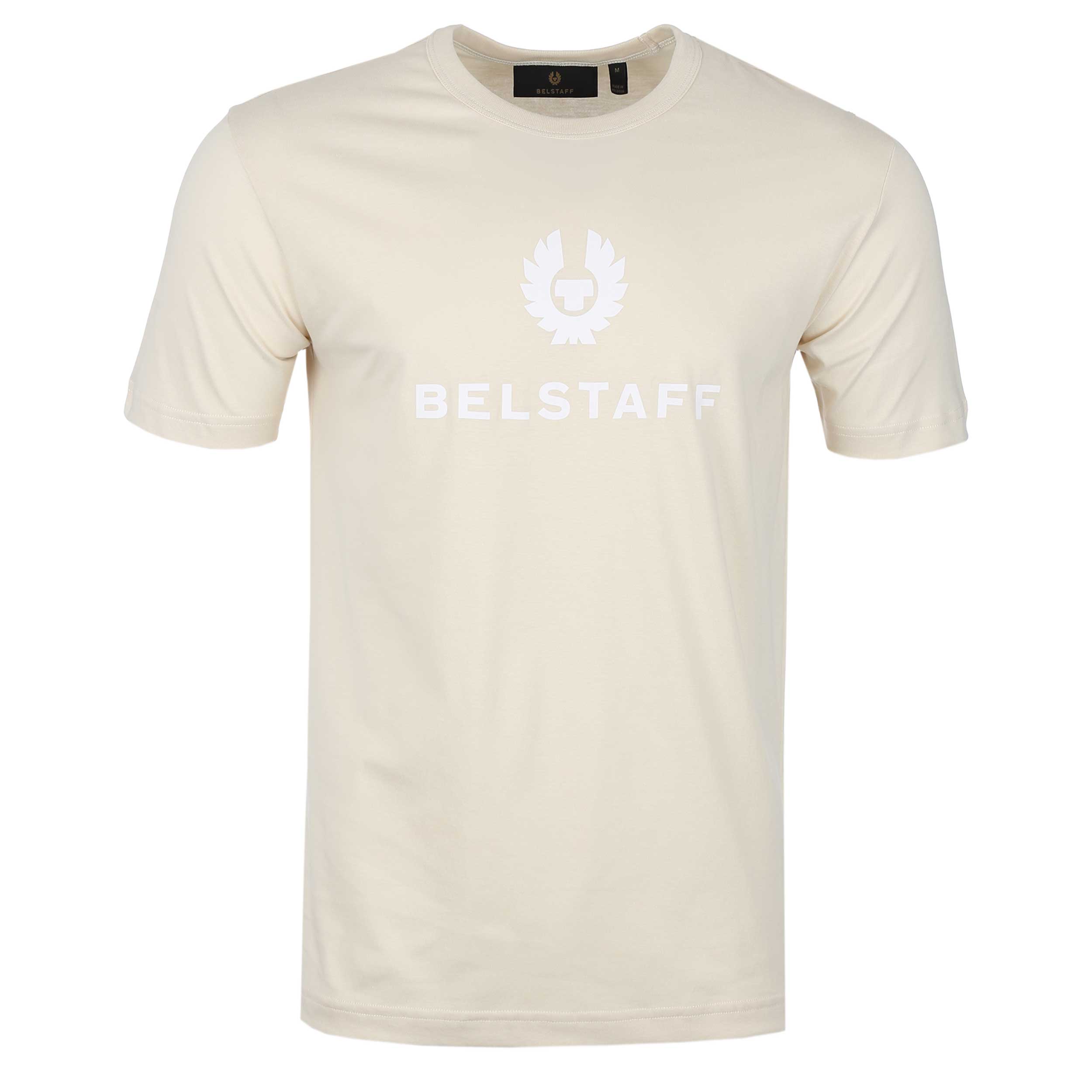 Belstaff Signature T Shirt in Moonbeam
