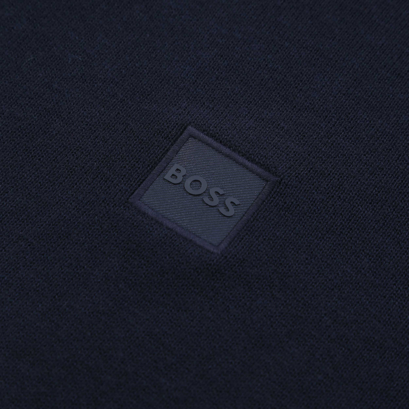 BOSS Kanobix Knitwear in Dark Blue Logo