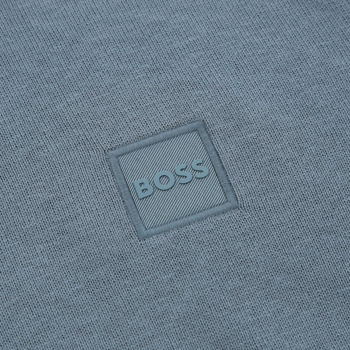 Boss Kanovano Knitwear open green logo