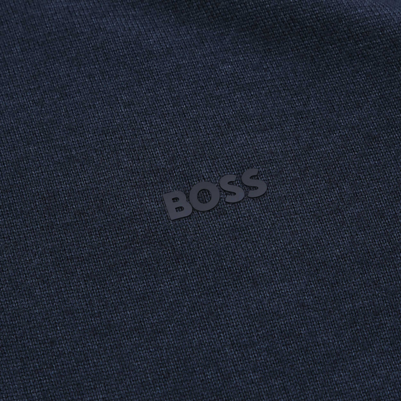 BOSS Apavolo Knitwear in Dark Blue logo