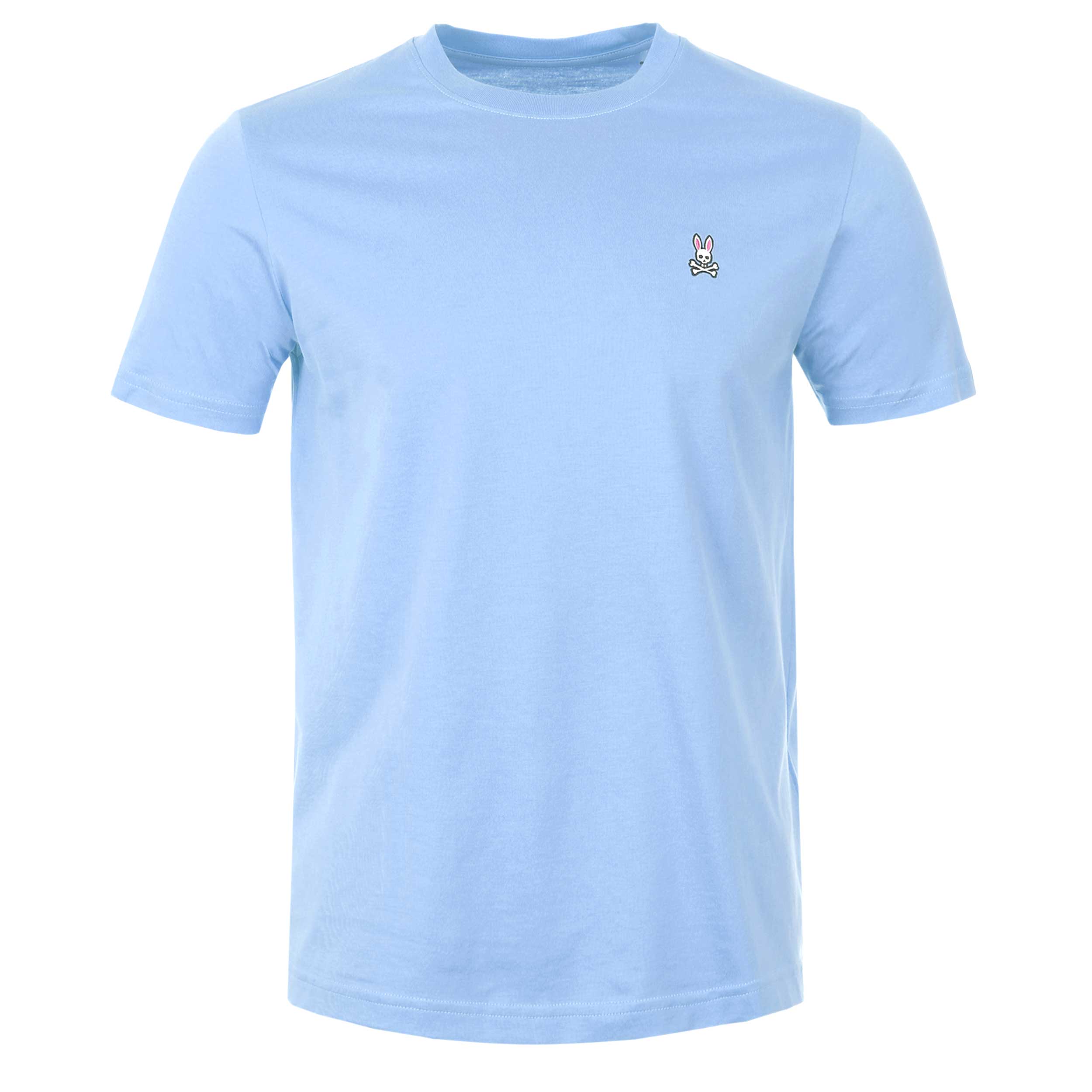 Psycho Bunny Classic T-Shirt in Serenity Sky Blue Psycho Bunny Classic T-Shirt in Serenity Sky Blue