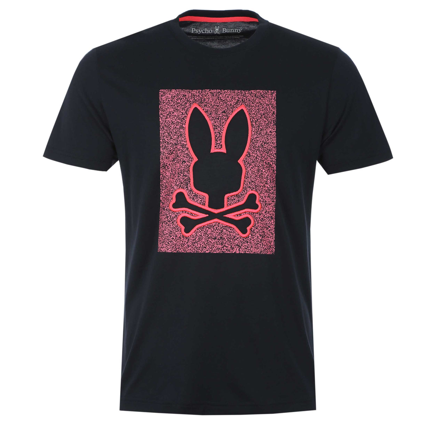 Psycho Bunny Livingston Graphic T Shirt in Navy