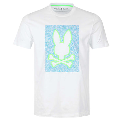 Psycho Bunny Livingston Graphic T Shirt in White