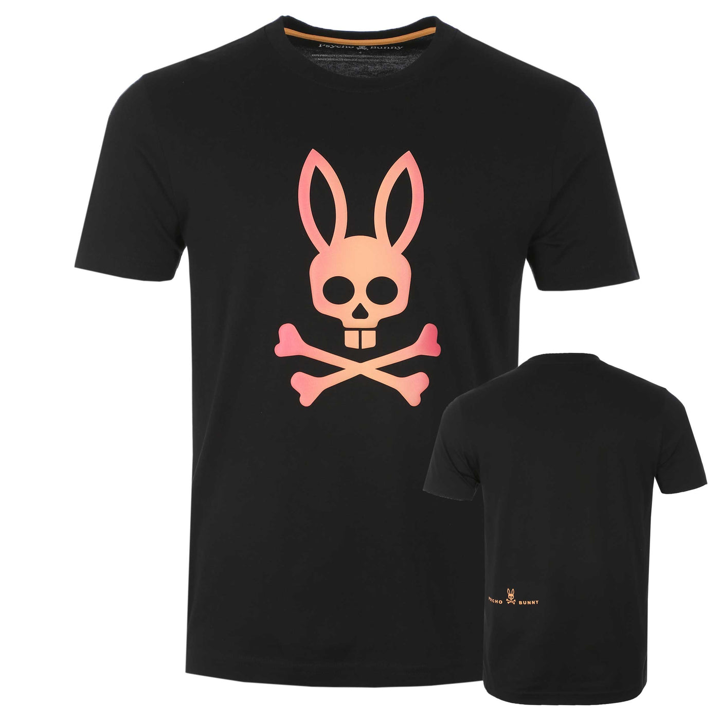 Psycho Bunny Norwood Graphic T-Shirt in Black