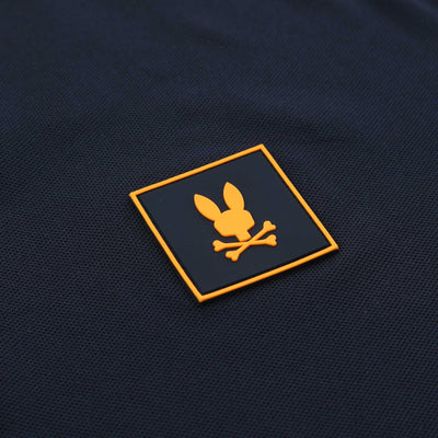 Psycho Bunny Tarrytown Sport Polo Shirt in Navy Logo