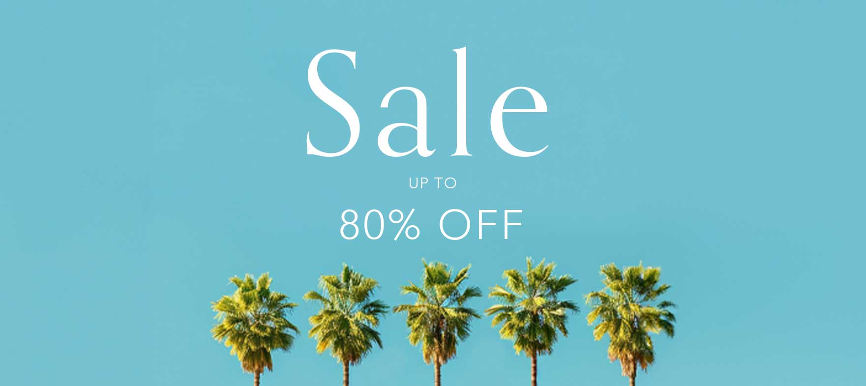 Sale up to 80% off 