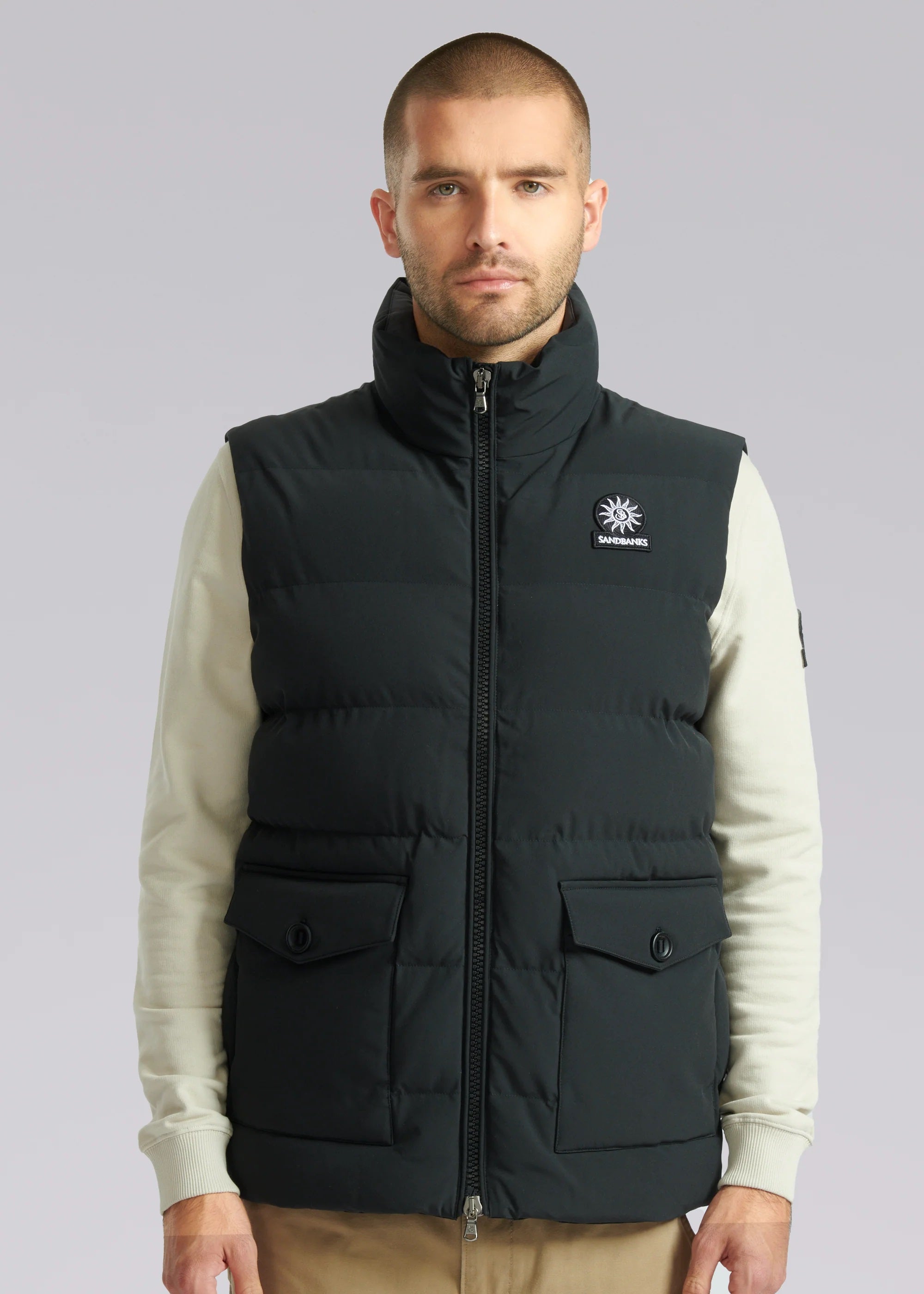 Sandbanks Explorer Gilet in Black Sandbanks Explorer Gilet in Black
