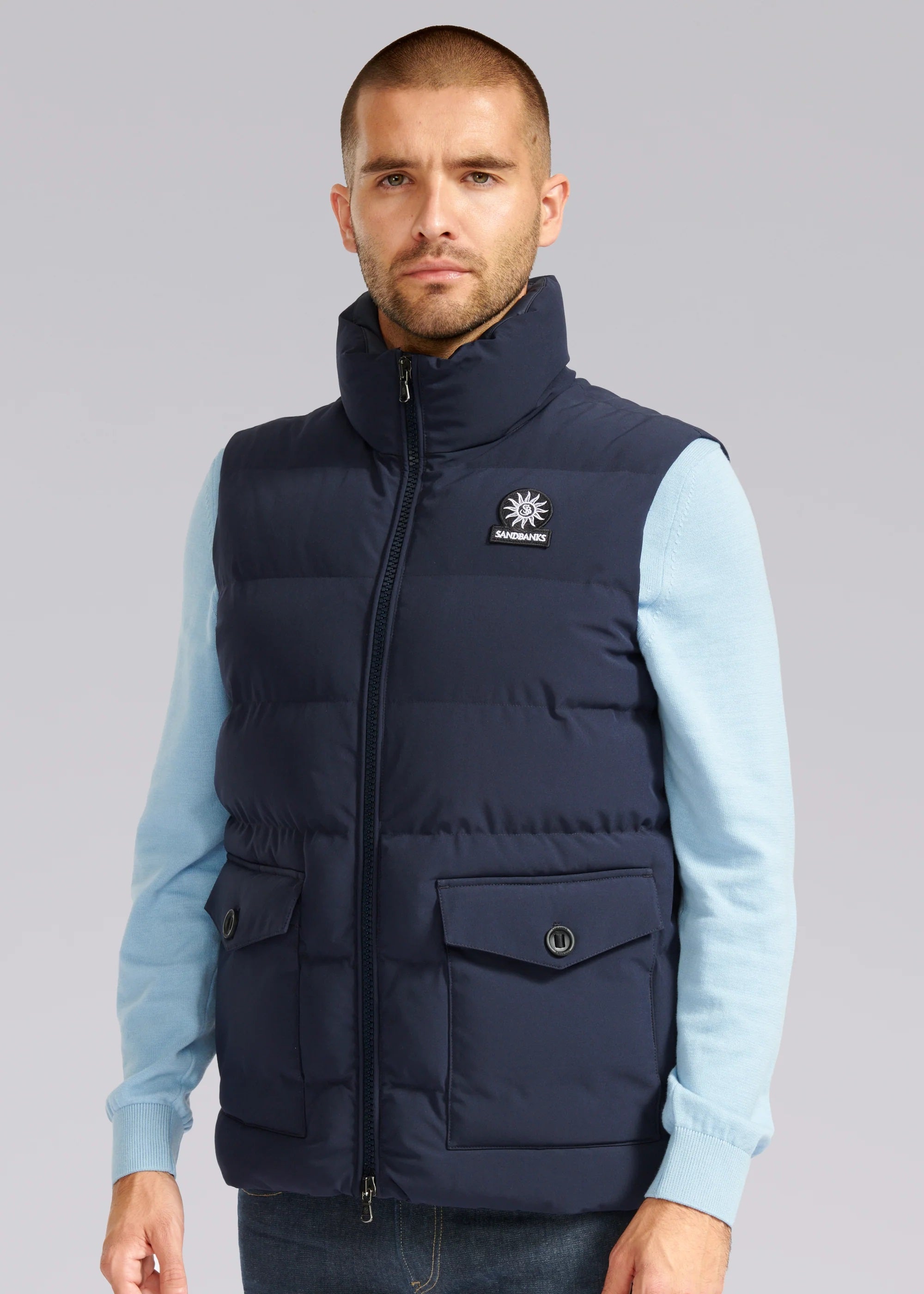 Sandbanks Explorer Gilet in Navy Sandbanks Explorer Gilet in Navy
