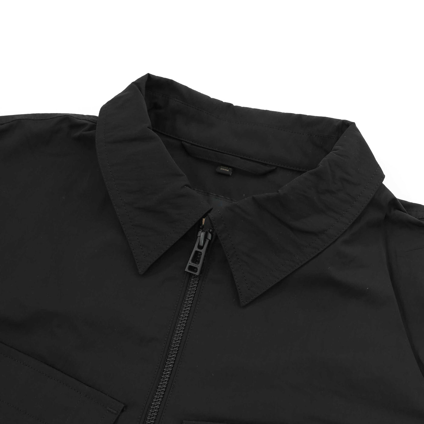 Belstaff Staunton Overshirt in Black Collar