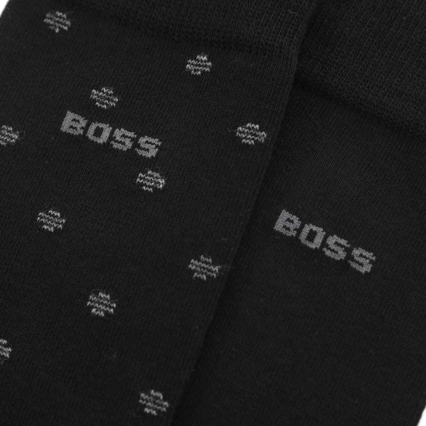 BOSS 2P RS Dots CC Sock in Black Detail Shot