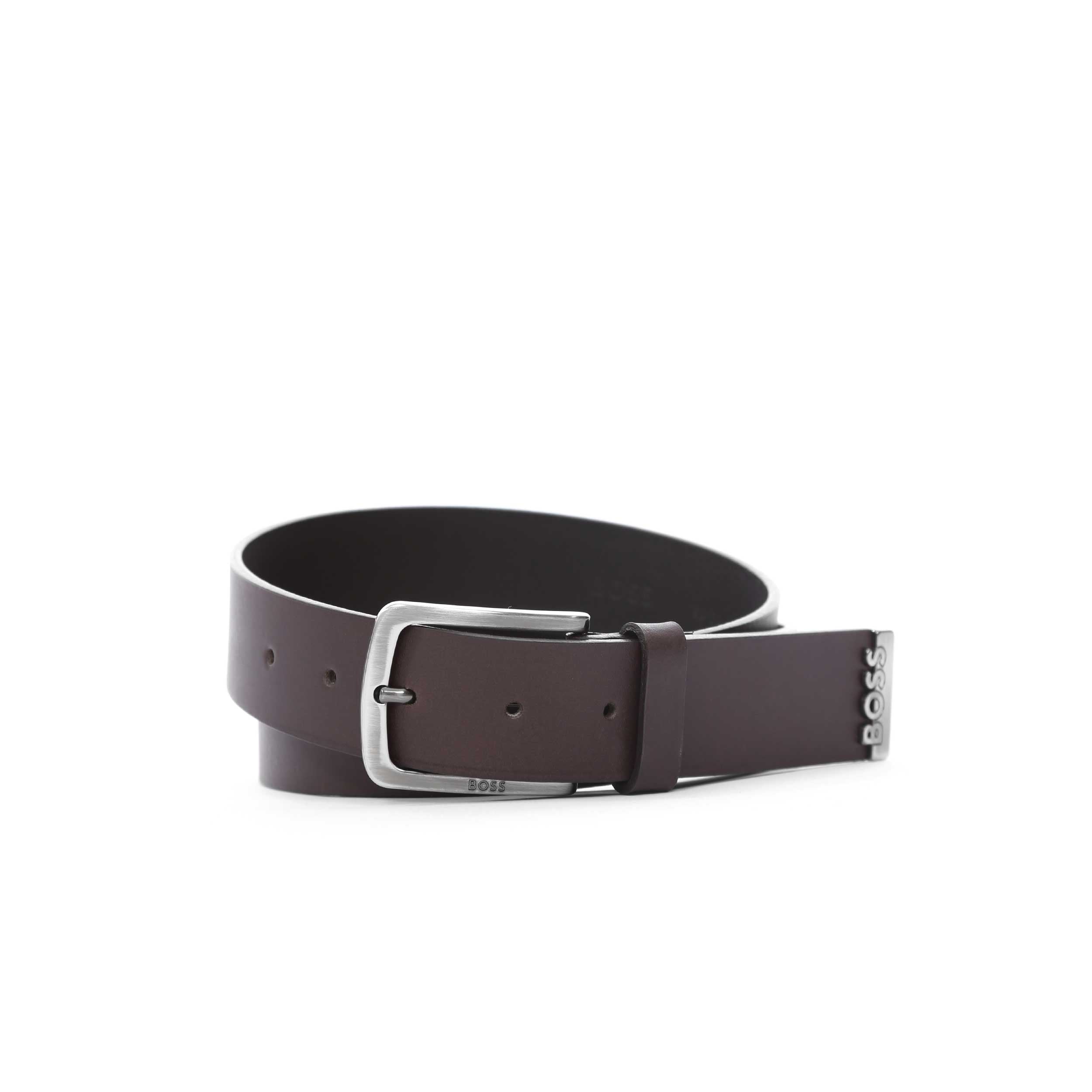 BOSS Cintura - dark brown/marrone scuro