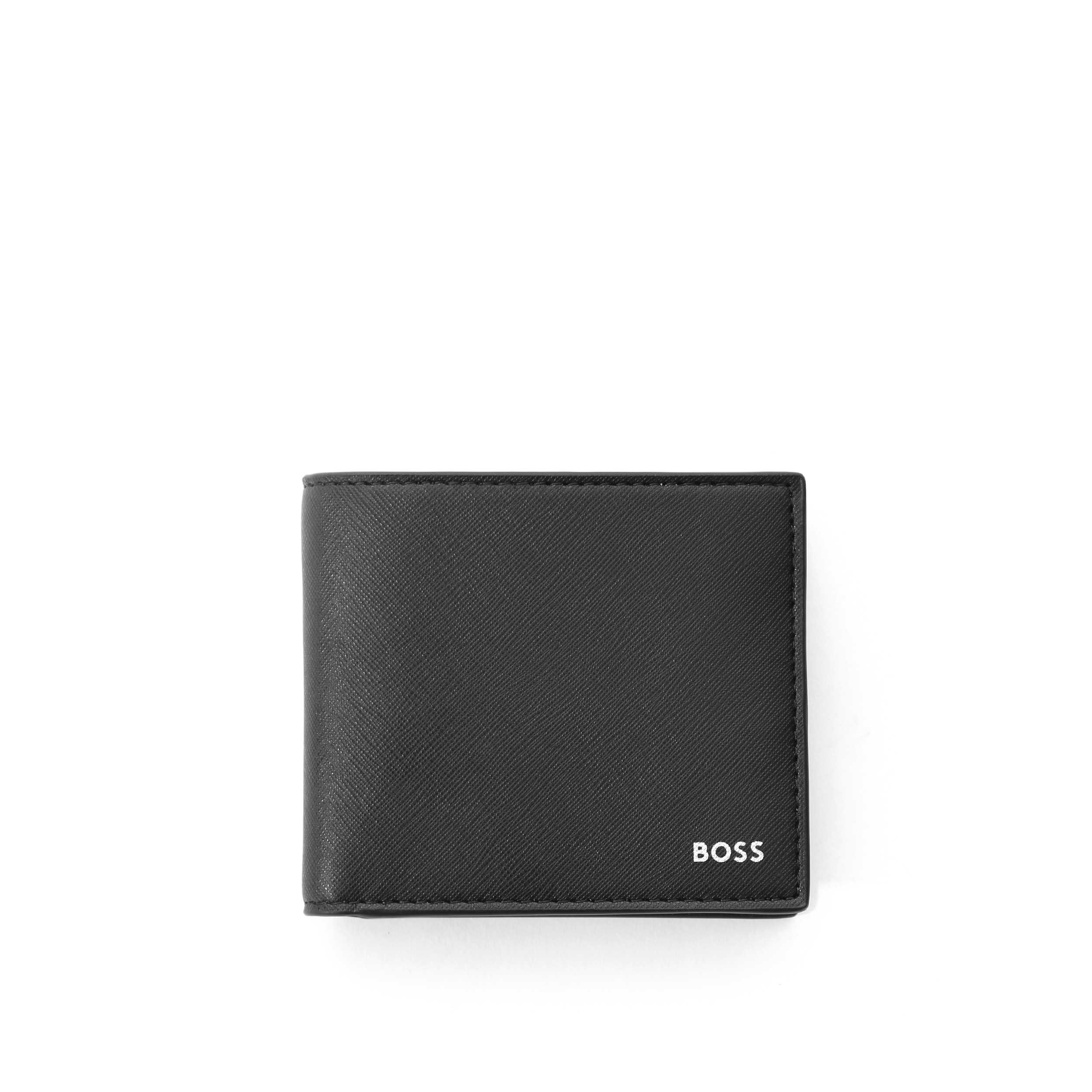 Portafoglio BOSS Zair Trifold In Pelle Nera – Compatto E Di Classe Per Uomo - 2