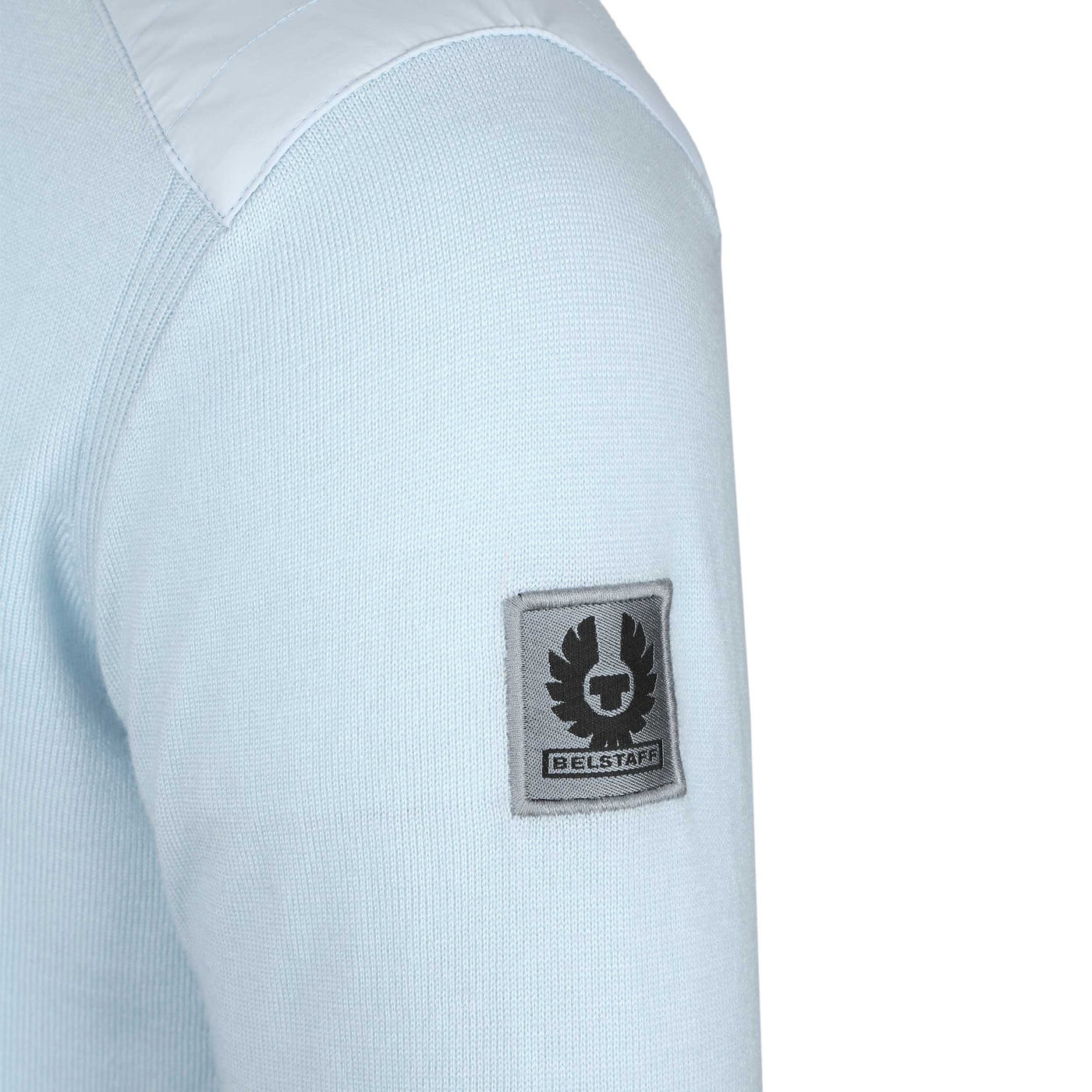 Belstaff Kerrigan Knitwear in Sky Blue Logo