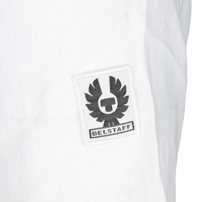 Belstaff Linen Pitch SS Shirt in White