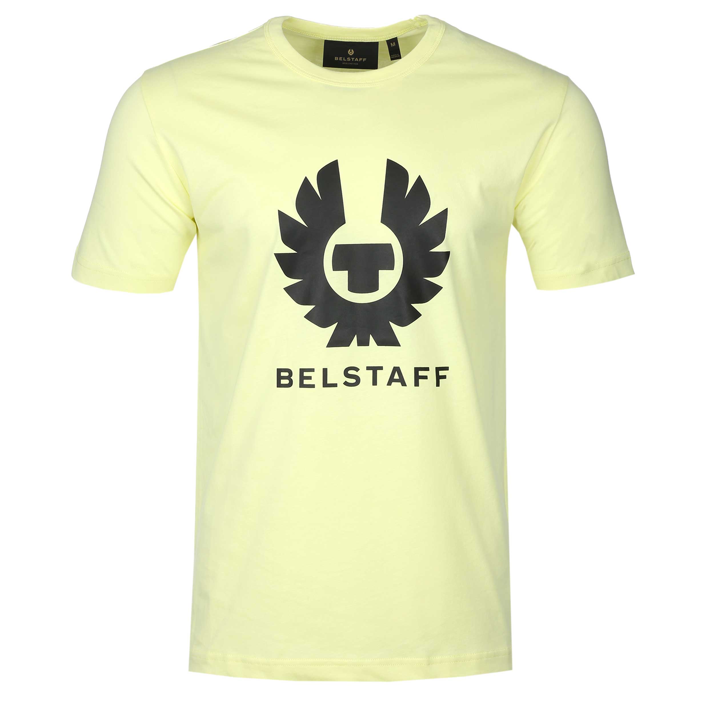Belstaff Phoenix T Shirt in Lemon Yellow