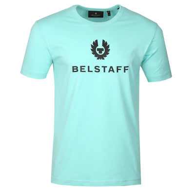Belstaff Signature T Shirt in Ocean Green