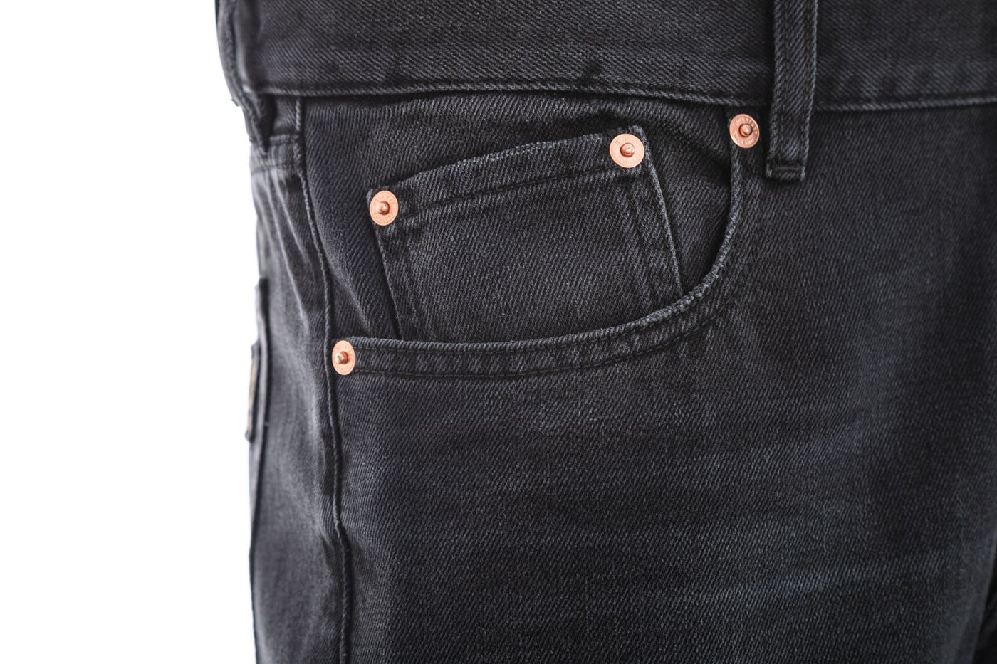 Belstaff Longton Slim Jean in Washed Black Pocket