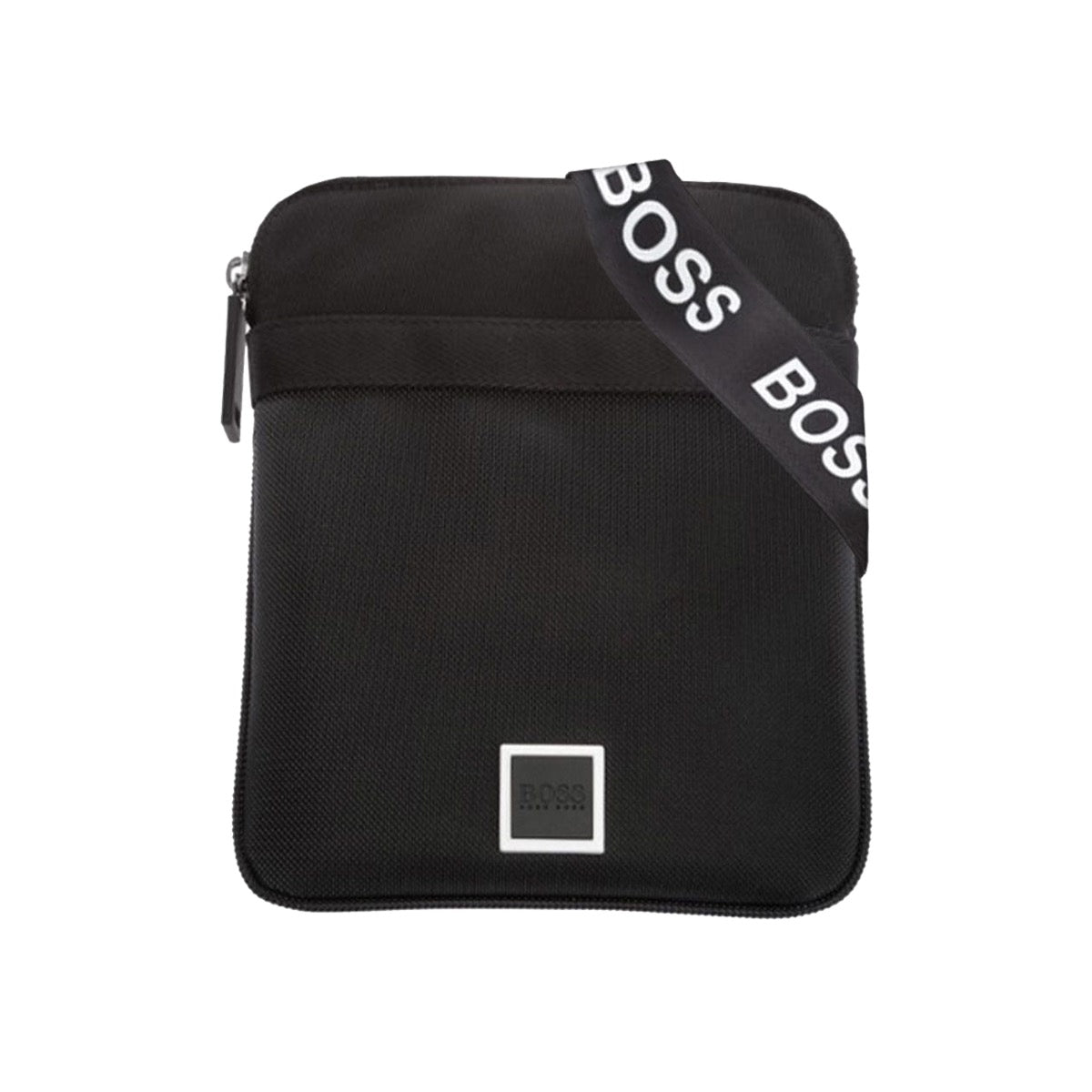 BOSS Pixel BW S Zip Env Bag in Black
