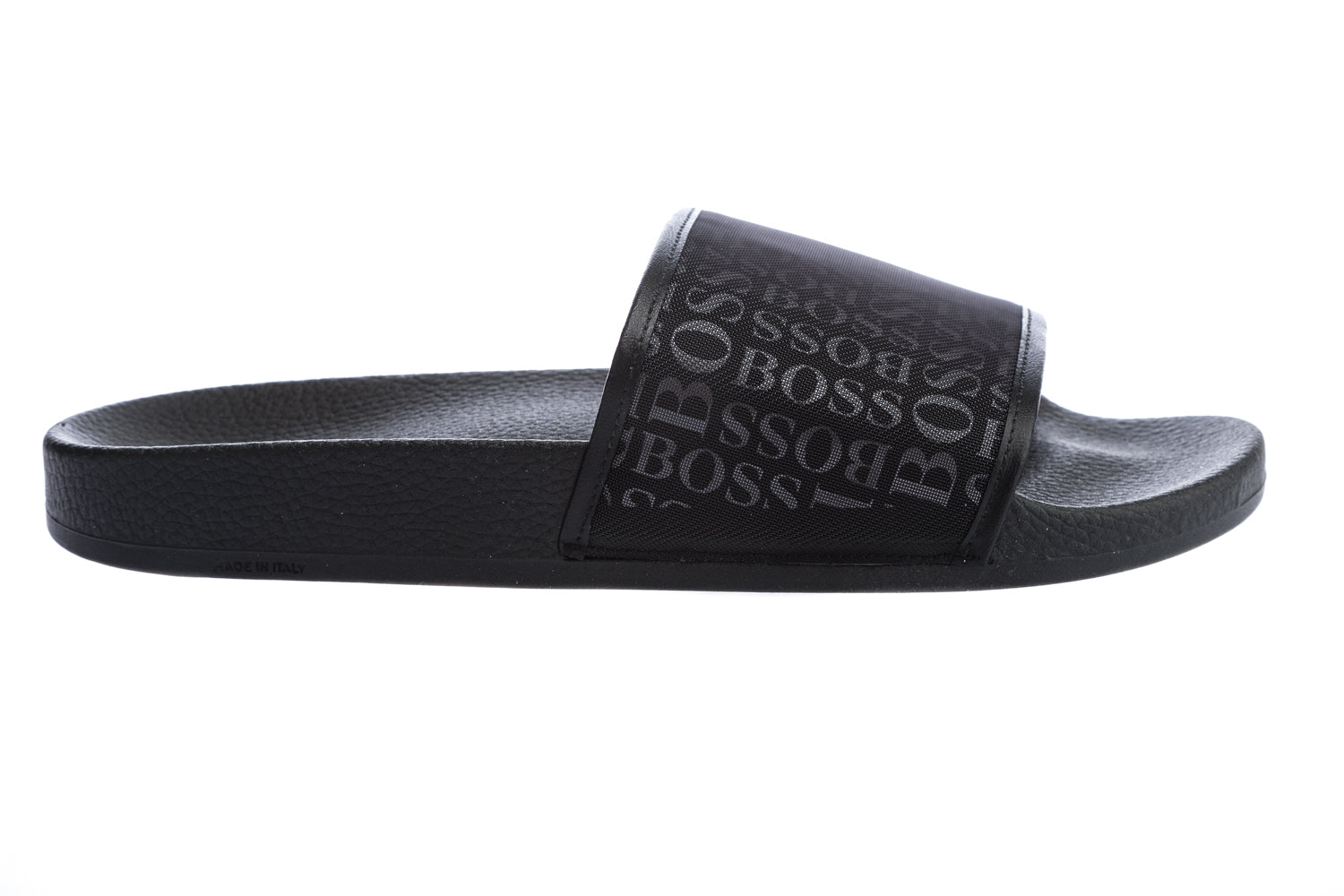 BOSS Solar Slide Logo 2 Sliders in Black I BOSS I Norton Barrie