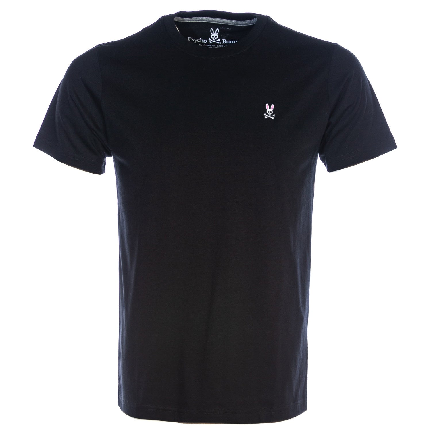 Psycho Bunny Classic T Shirt in Black Psycho Bunny Classic T Shirt in Black