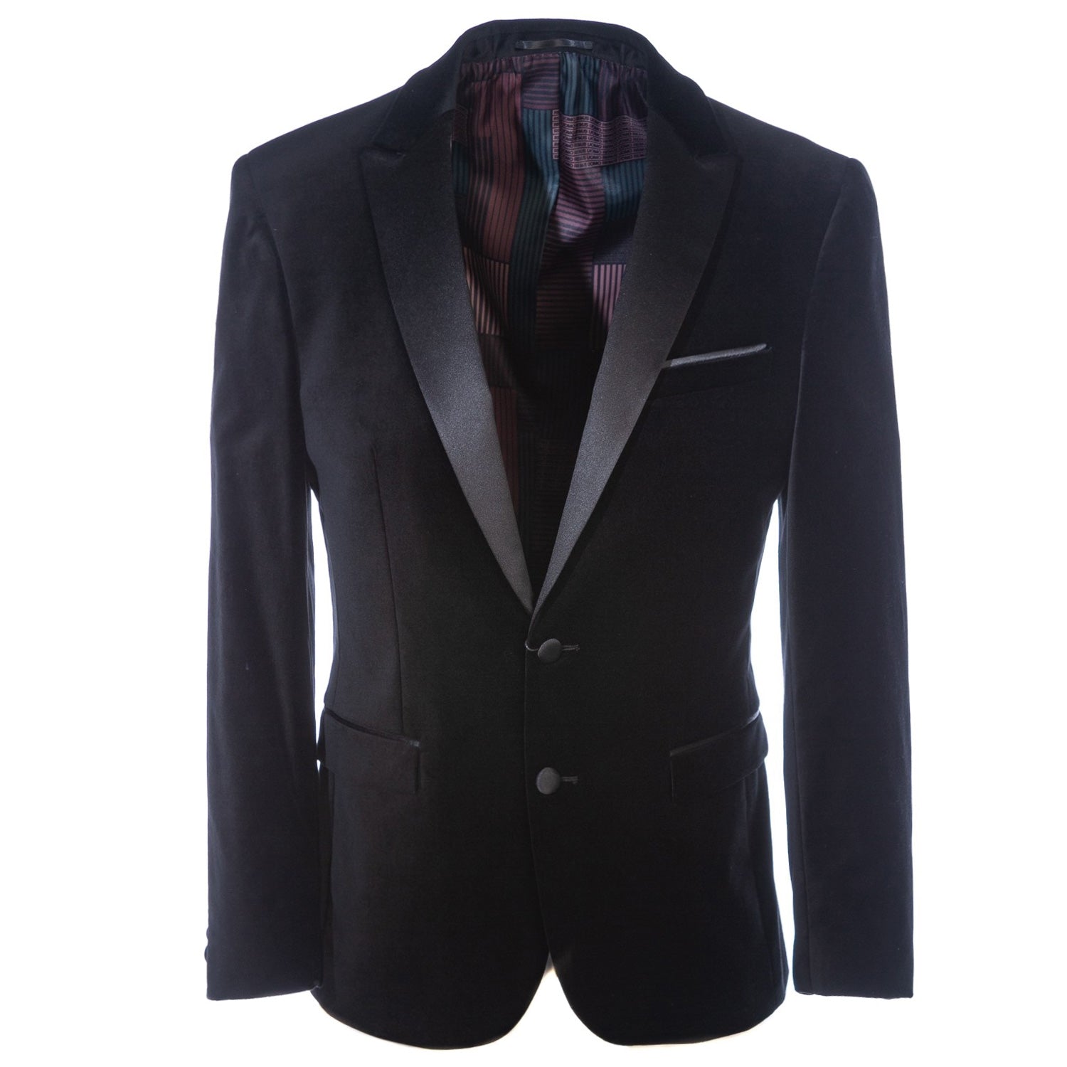 Remus Uomo Montiv Velvet Jacket in Black I Remus Uomo I Norton Barrie