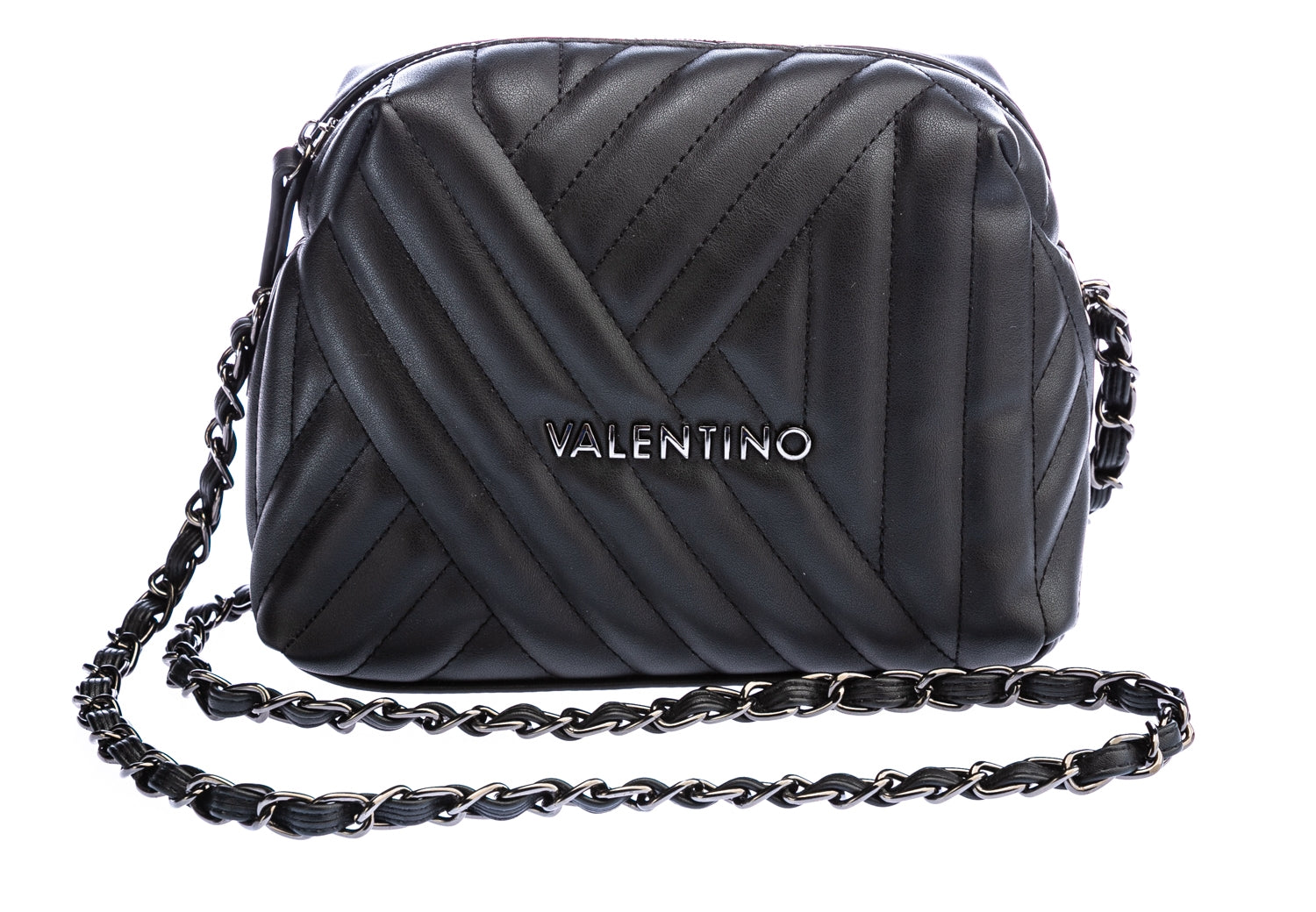 Mario Valentino Black Polyurethane Women Shoulder Bag main image 0
