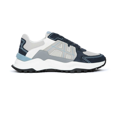 Android Homme AH One Trainer in White & Blue