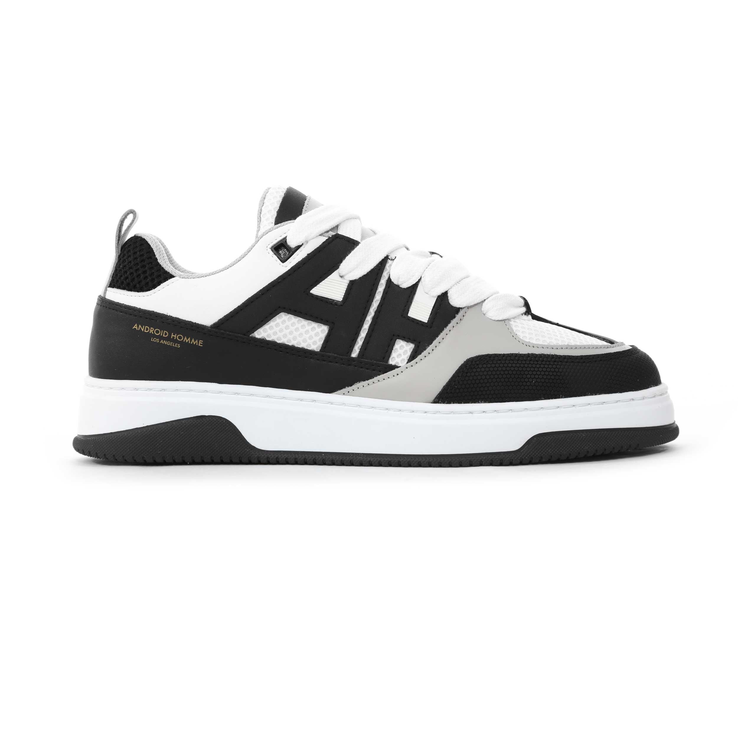Android Homme AH Skate Trainer in Black White