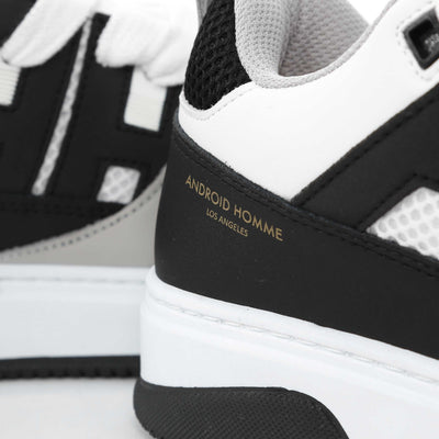 Android Homme AH Skate Trainer in Black White