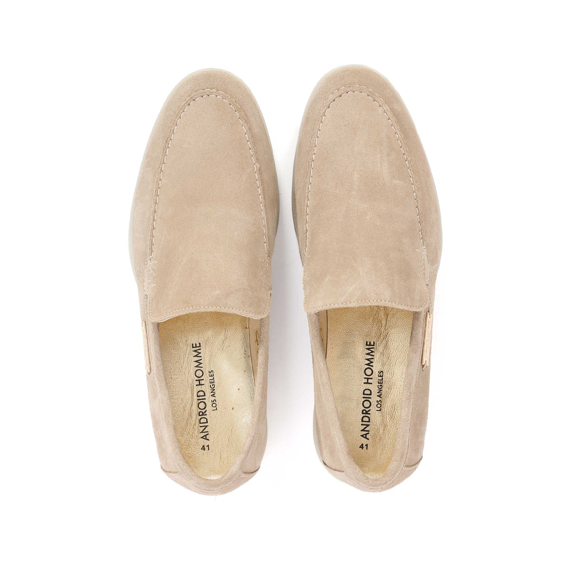 Android Homme Comporta Loafer in Beige Suede I Android Homme – Norton ...